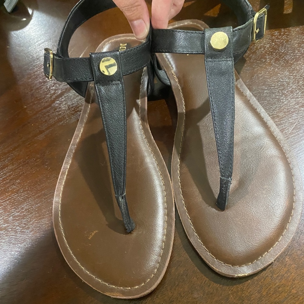 Black sandals